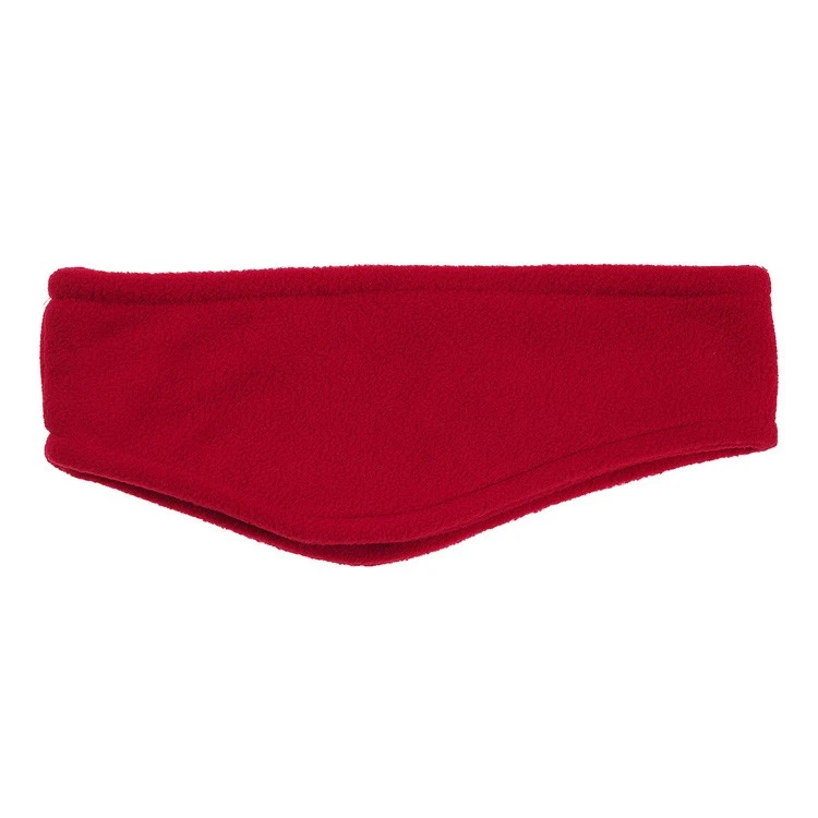 Red Fleece Over-the-Ear Headband 1