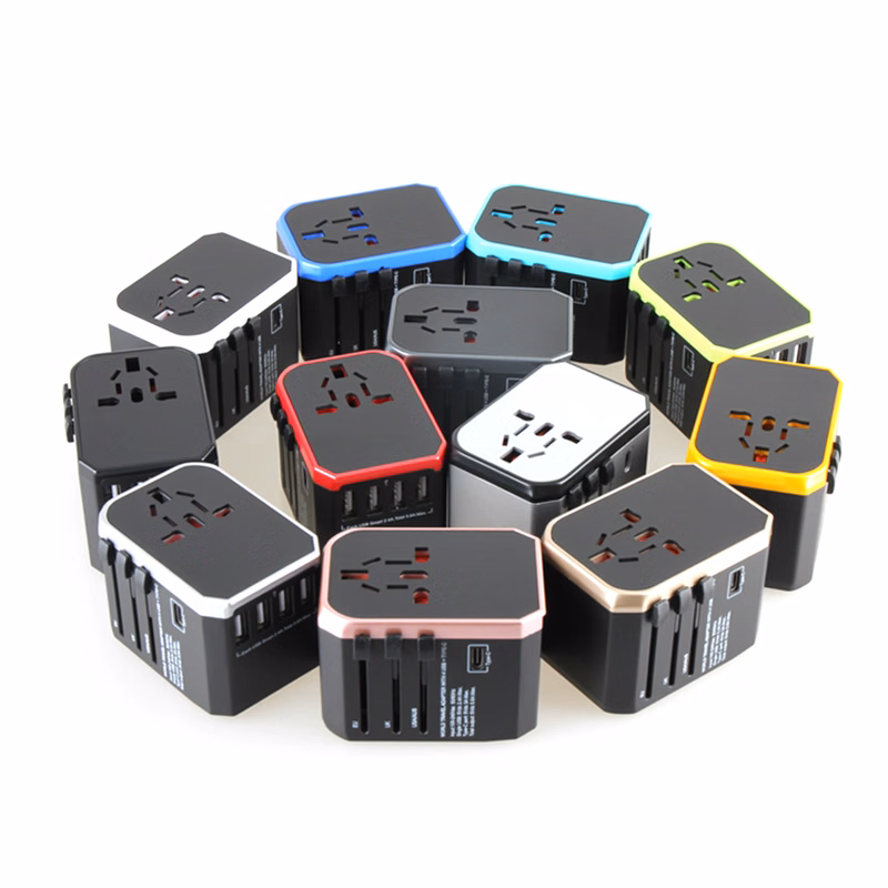 Universal Travel Adapter With Carry Bag