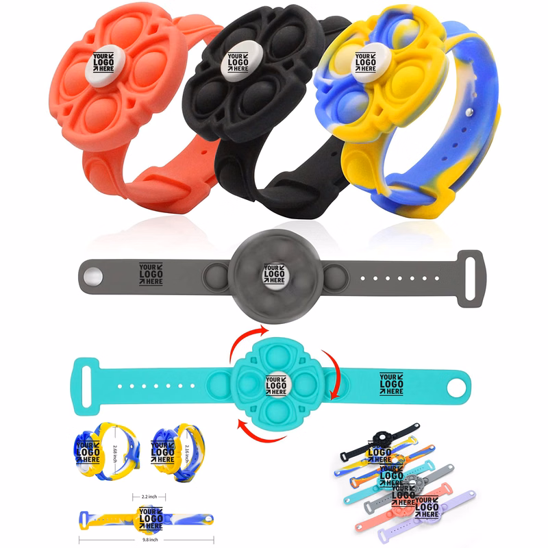 Pop Fidget Watch Spinner Wristband