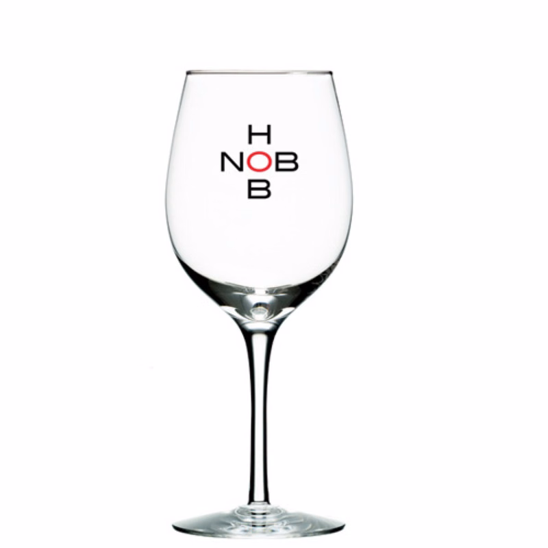 12 oz Wine Glasses, 2-piece Set in Craft Box (Screen Printed)