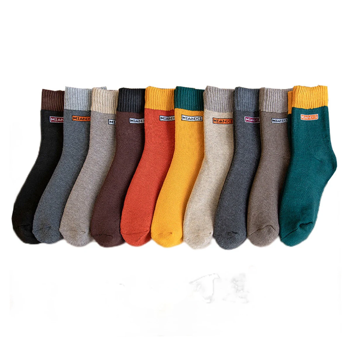 Medium Tube Plush Socks 1