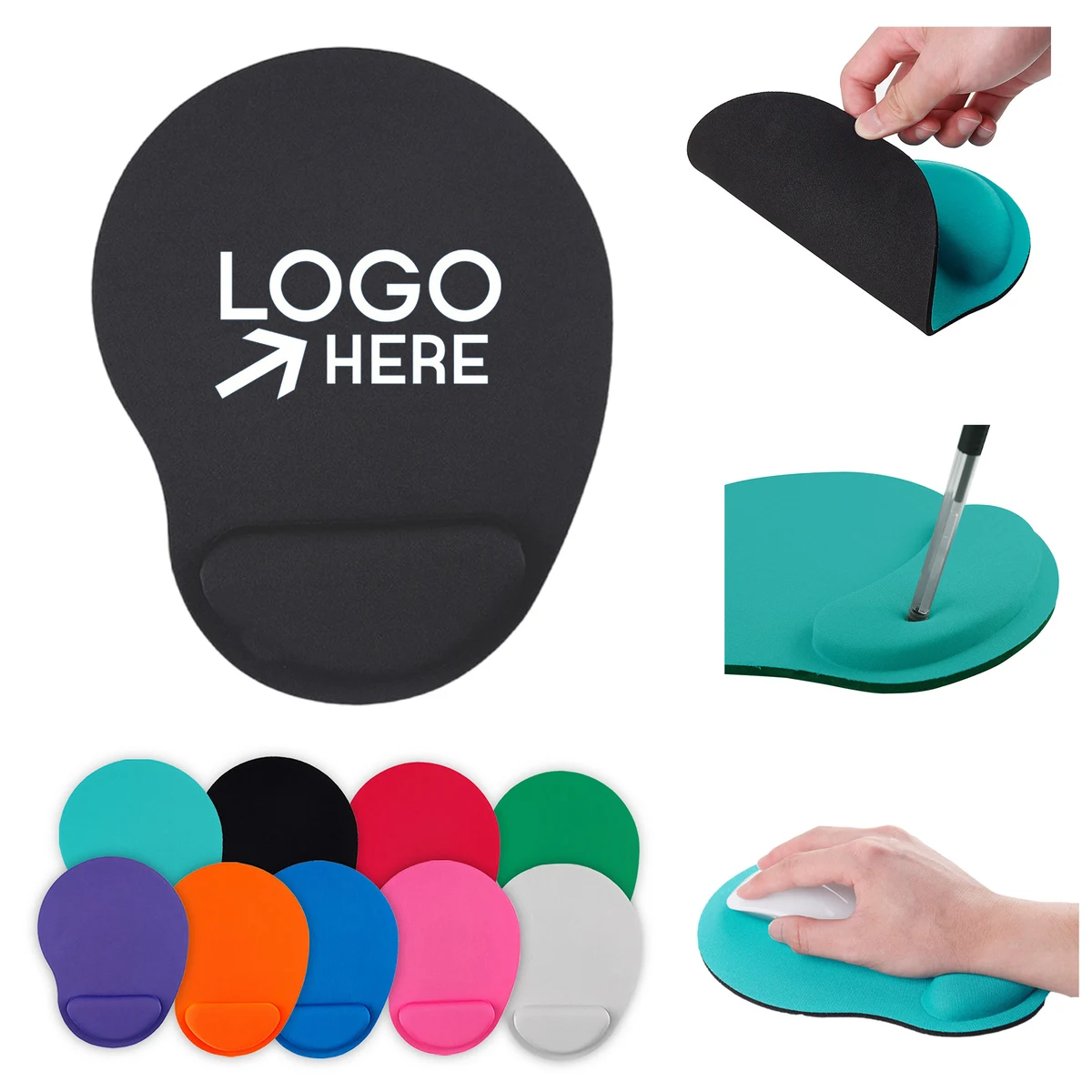 EVA Rubber Wrist Rest Mouse Pad Comfort 1
