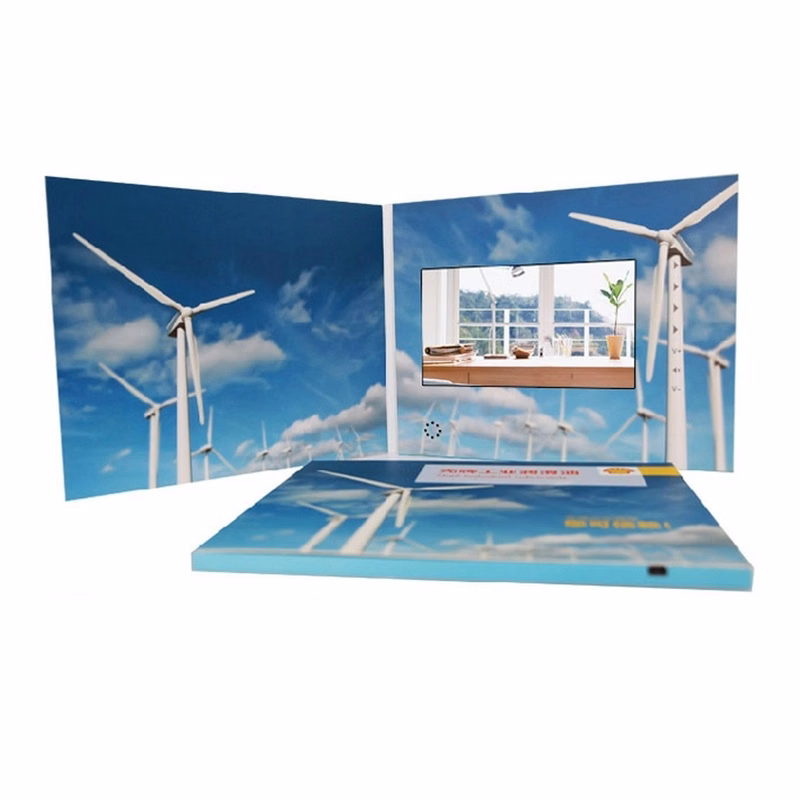 7" LCD Video Mailer Brochure 1GB