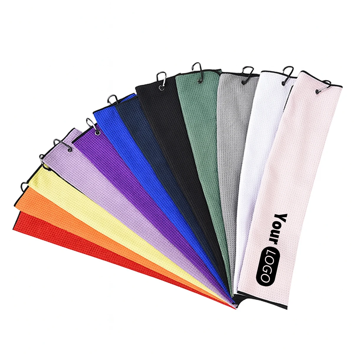 Hanging Clip Microfiber Sports Towel 1