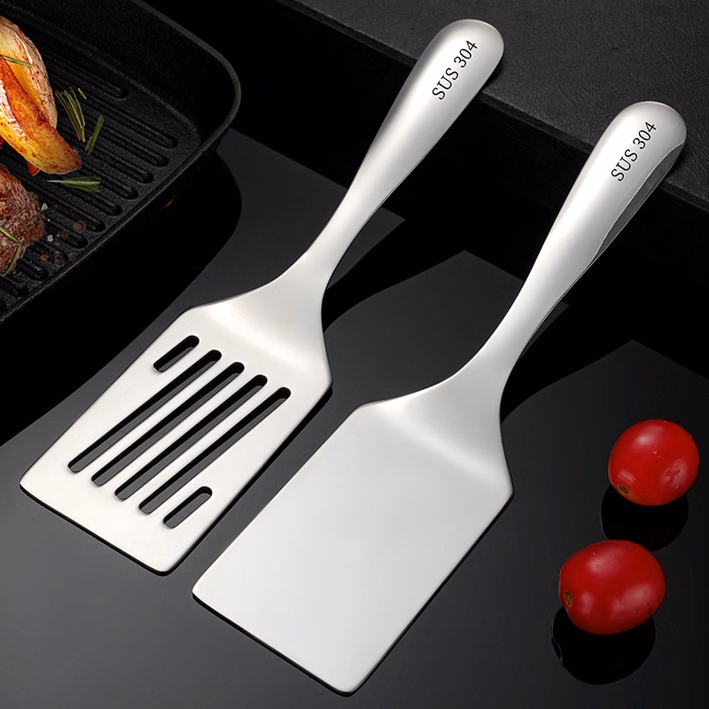 Multi-purpose 304 Stainless Steel Slotted Spatula