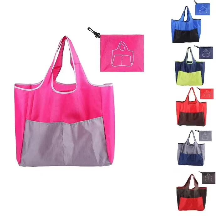 Foldable Beach Bags, custom tote bag with logo imprint 1