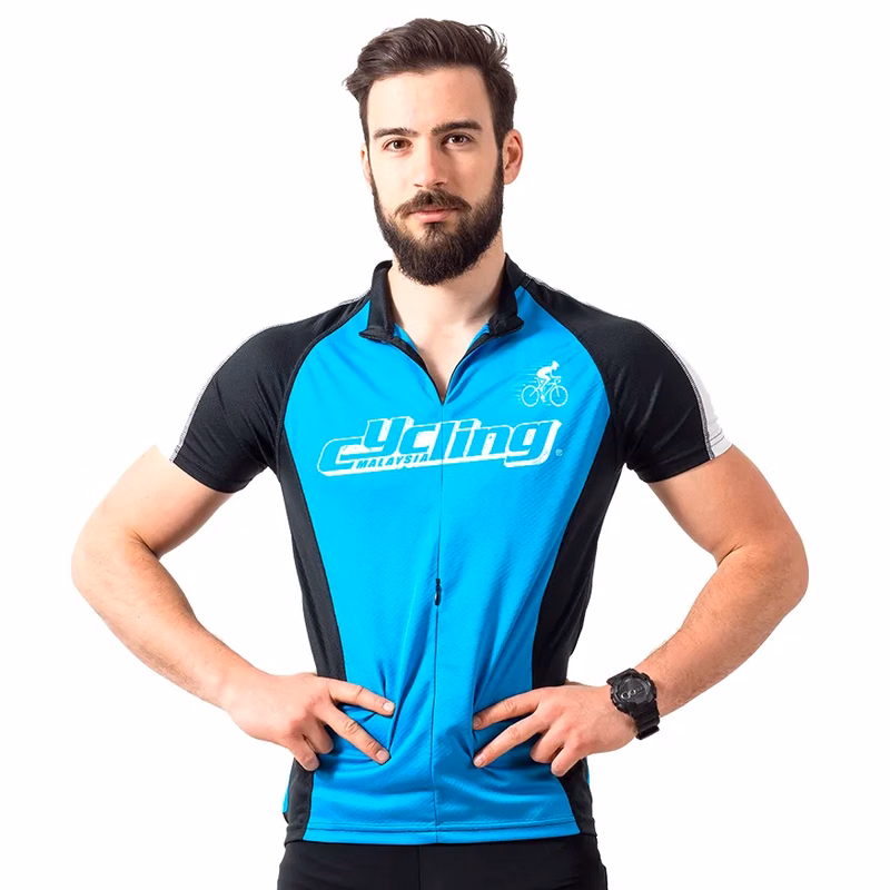 Men's 1/4 Zip Short Sleeve Cycling Jersey