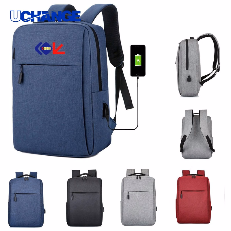 USB Charging Business Travel Laptop Backpack Organizer