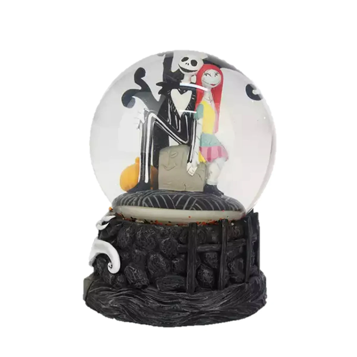 Custom Halloween Glass Snow Globe 1
