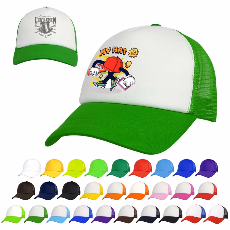 Custom Full Color Foam Trucker Mesh Cap