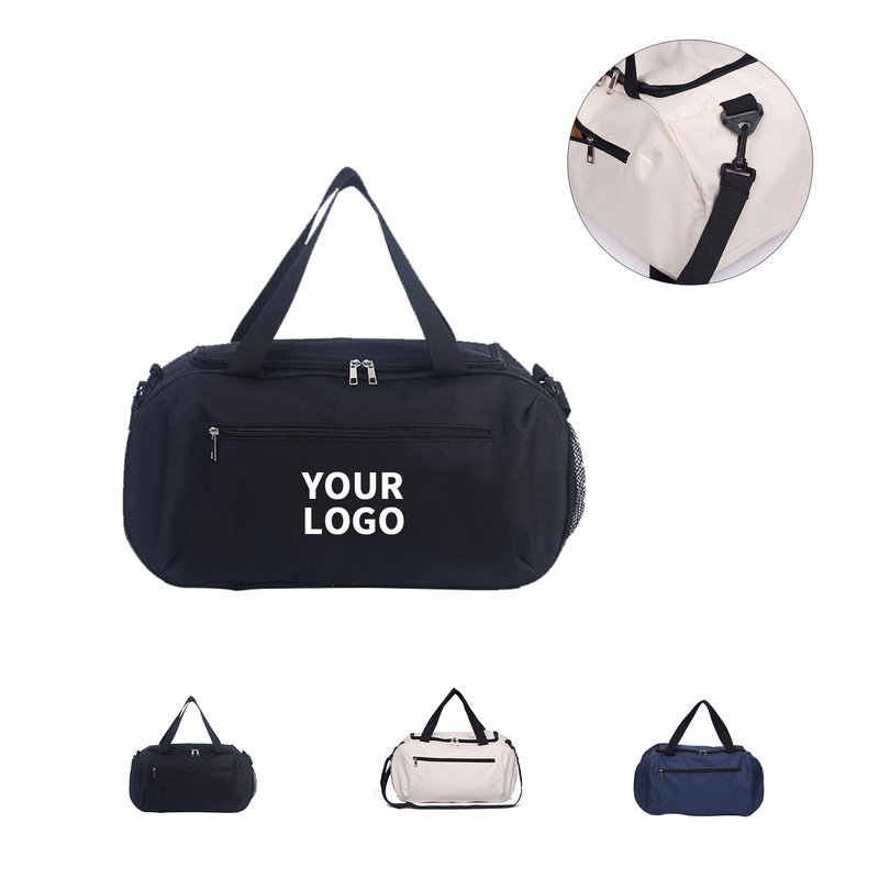Polyester Gym Duffle 20" x 10.2" x 7" Water Resistant 35L