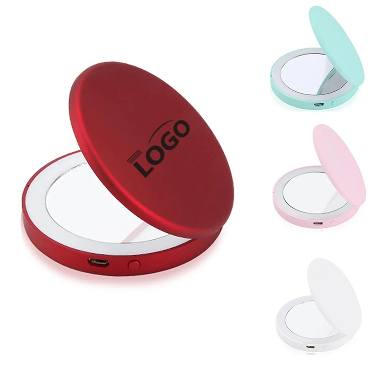 LED Lighted Travel Compact Mirror 1