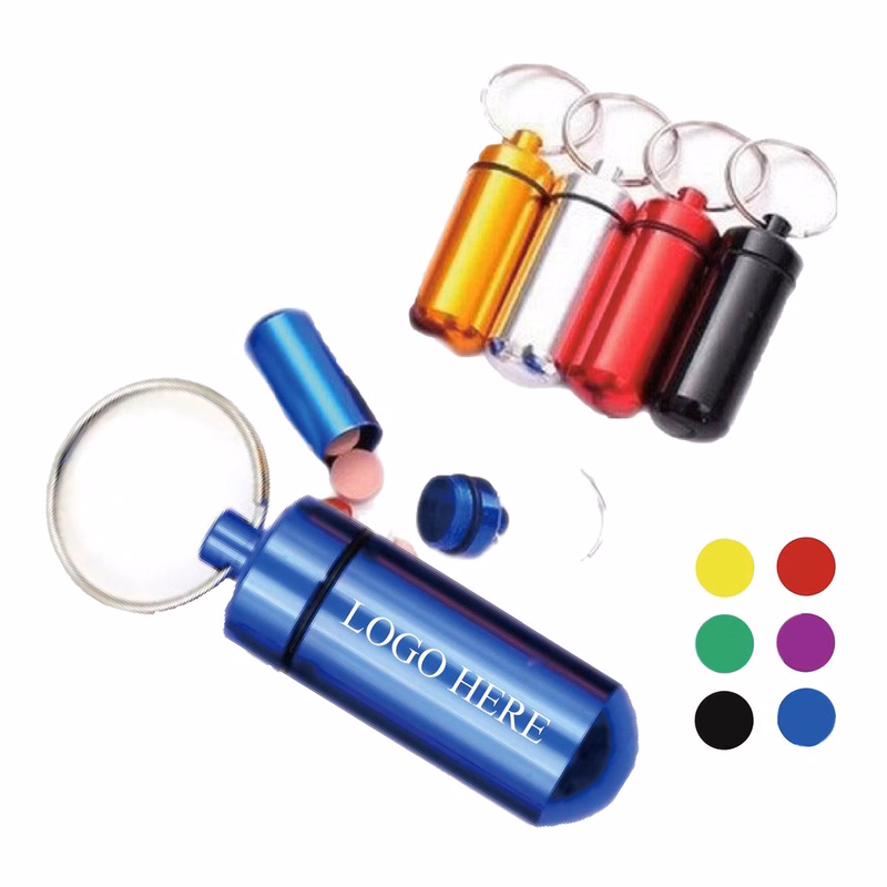 Aluminum Alloy Portable Medicine Bottle