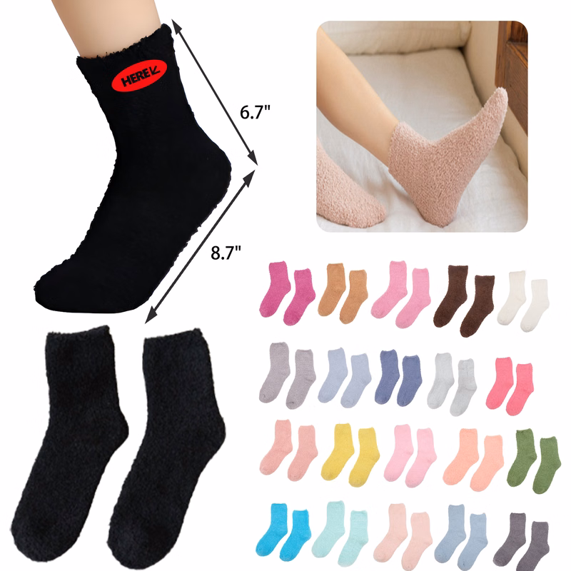 Comfortable Home Warm Coral Fleece Socks