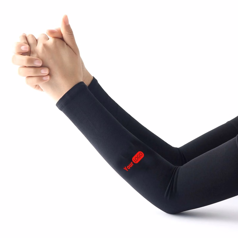 Full Color UV Protection Ice Silk Arm Sleeve MOQ 100PCS