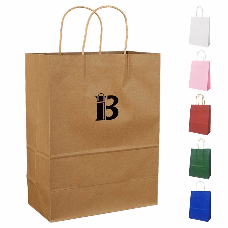 Customized Kraft Paper Gift Bag