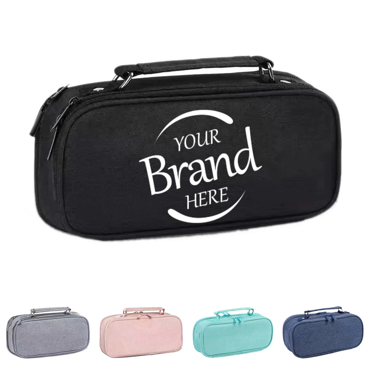 Portable Canvas Pencil Pouch 1