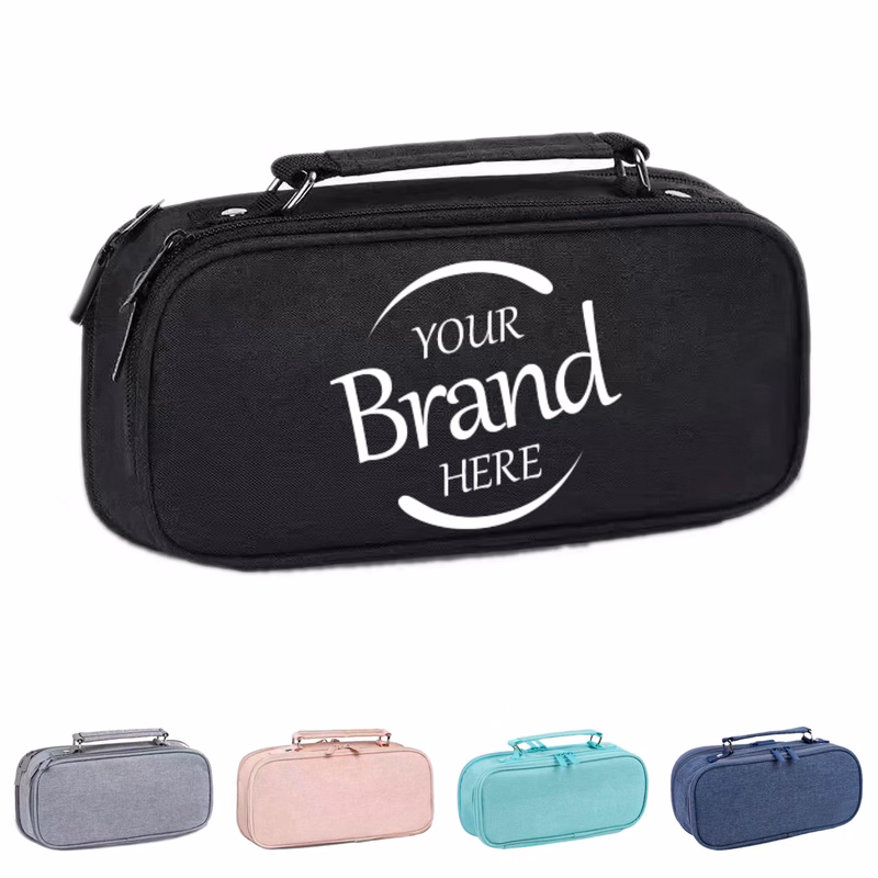 Portable Canvas Pencil Pouch