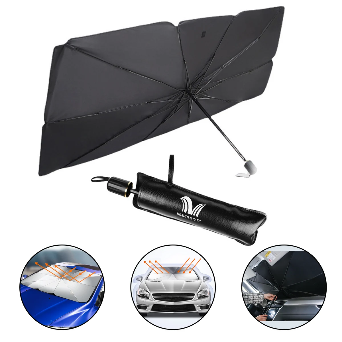 Auto Windshield Sunshade 1