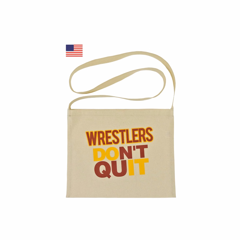 Musette Cotton Shoulder Bag 14x12"