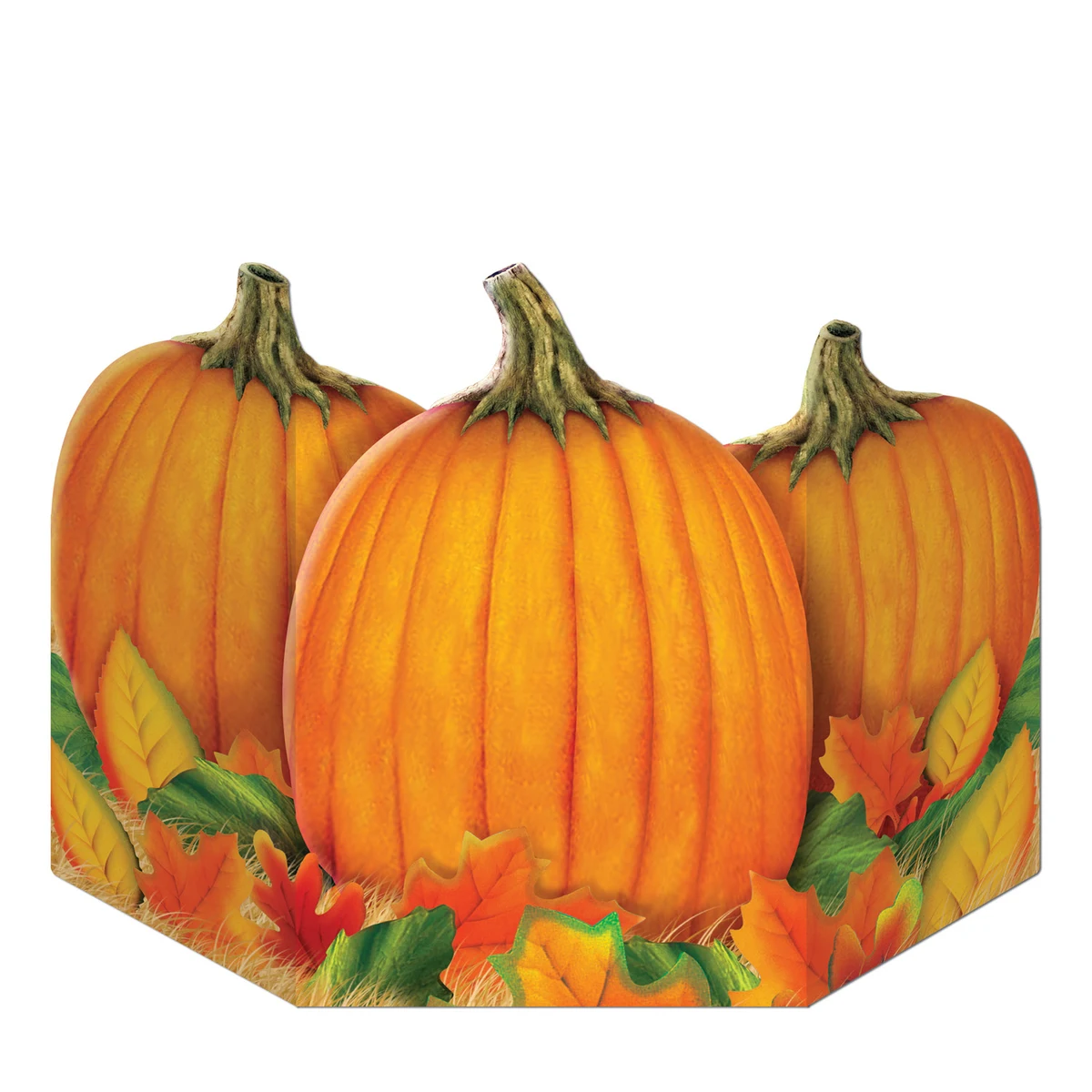 Fall Harvest Stand Up Pumpkin Decoration 1