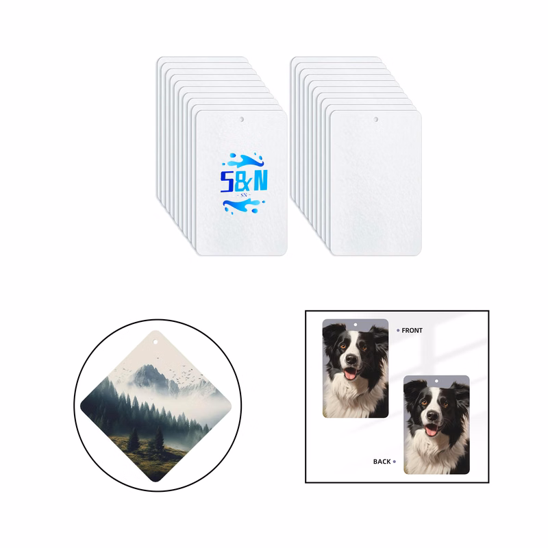 Air Freshener Fragrance Tablets With Lanyard