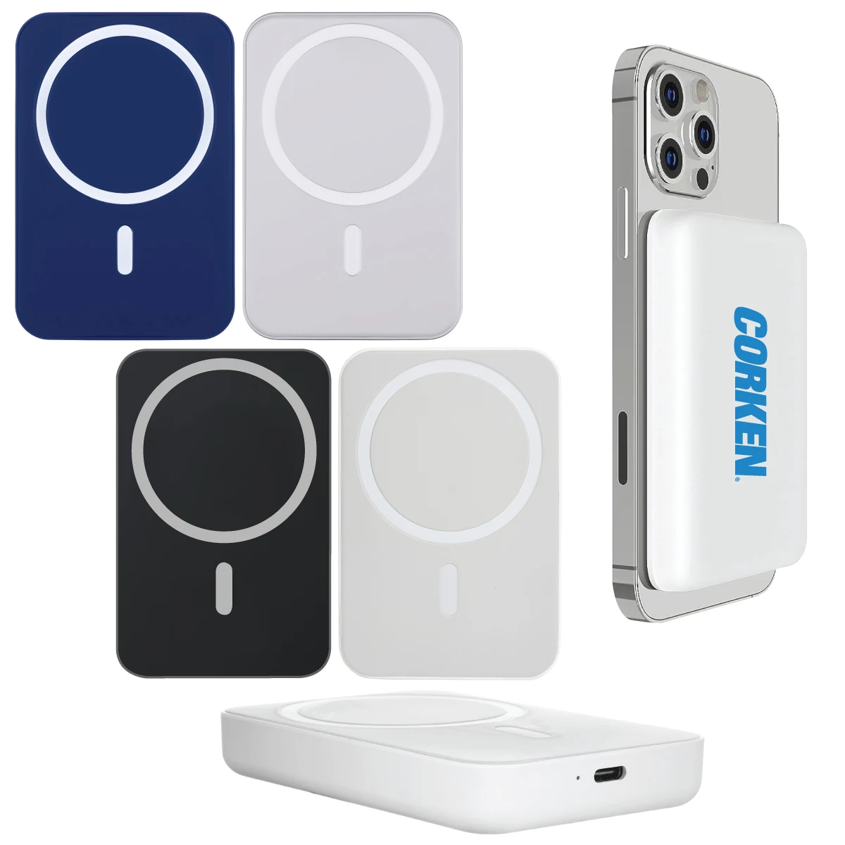 MagSafe Compatible 4000 mAh Magnetic Power Bank 1
