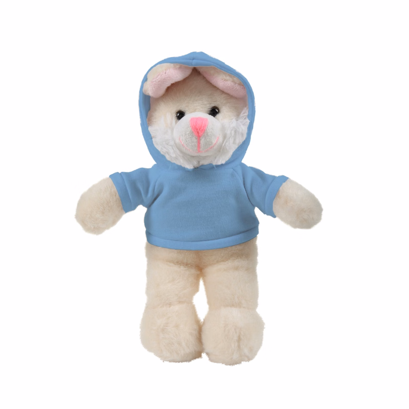 soft plush Bunny with hoodie