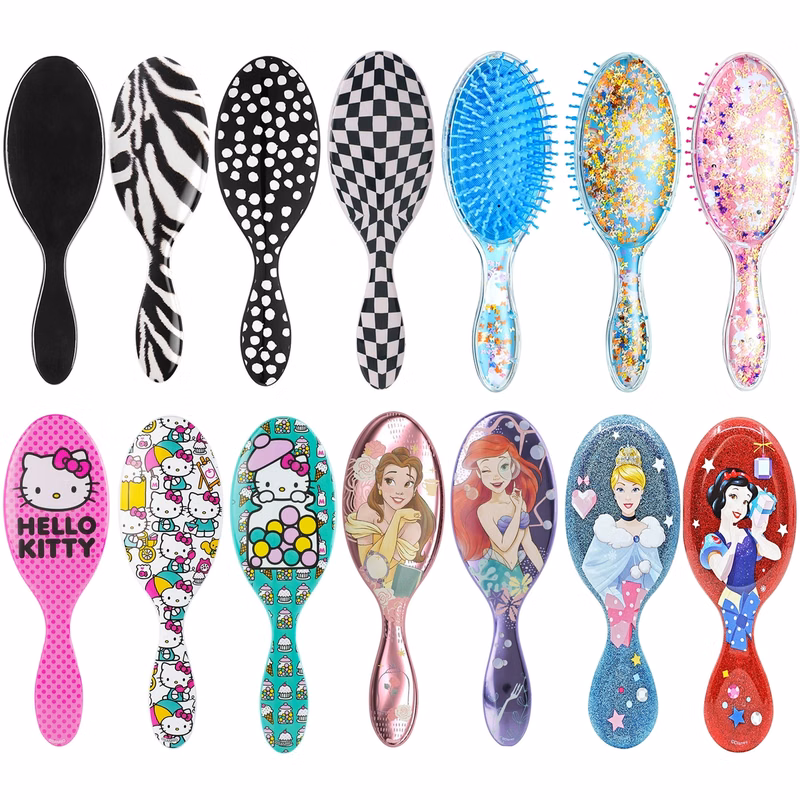 Custom Pattern Detangler Hair Brush