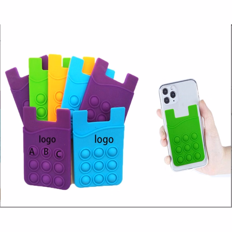 Push Pops Phone Wallet