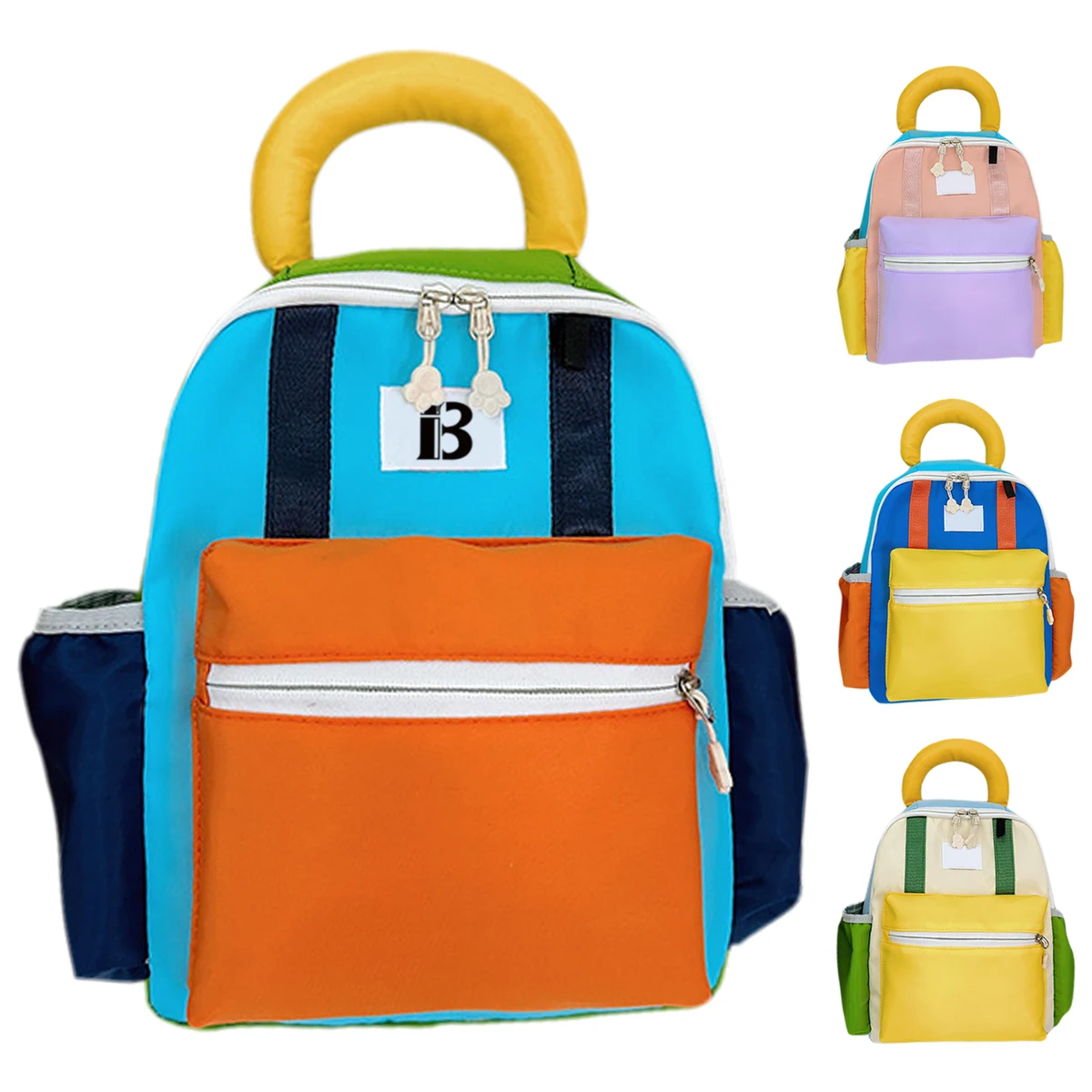 Kids Nylon School Backpack 1