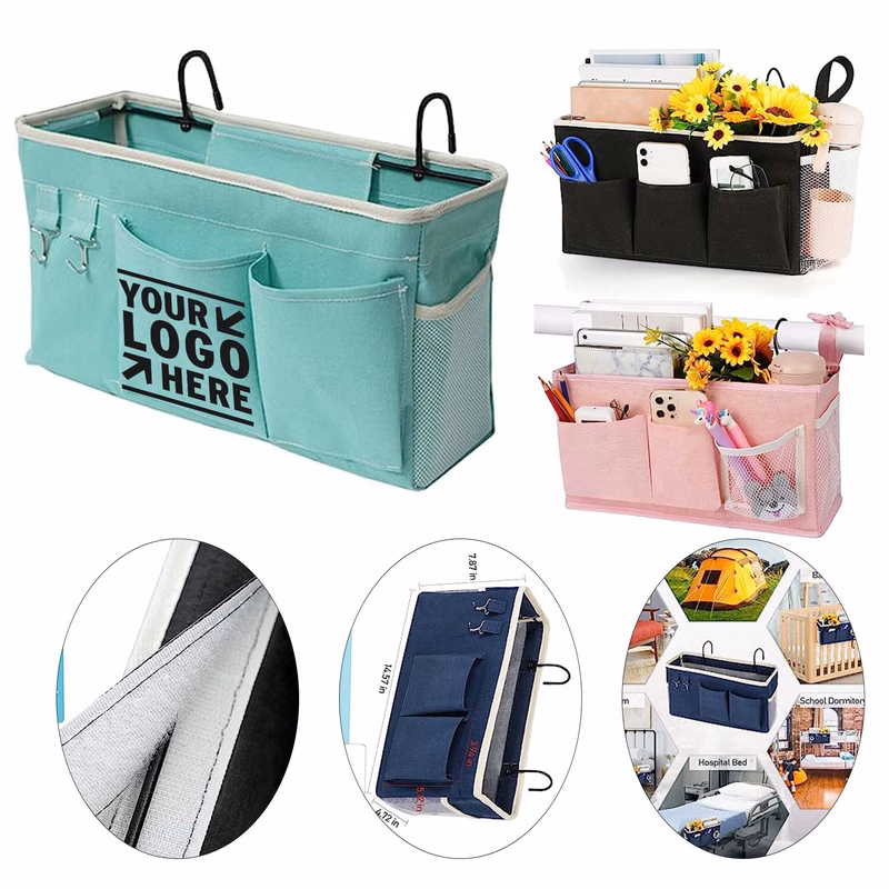 Bedside Caddy Bedside Storage Bag Hanging Organizer