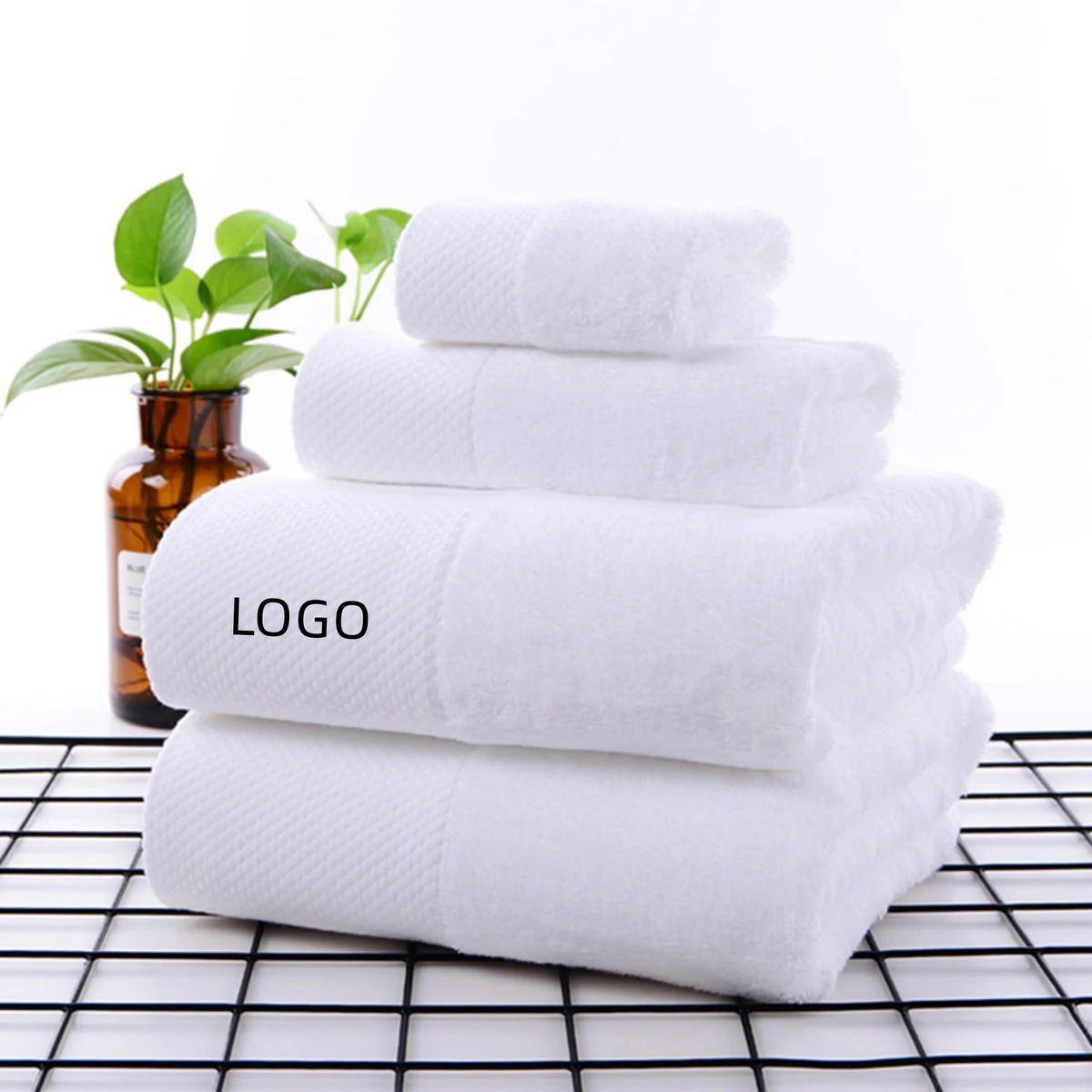 Hotel Cotton Hand Towel MOQ 100PCS 1