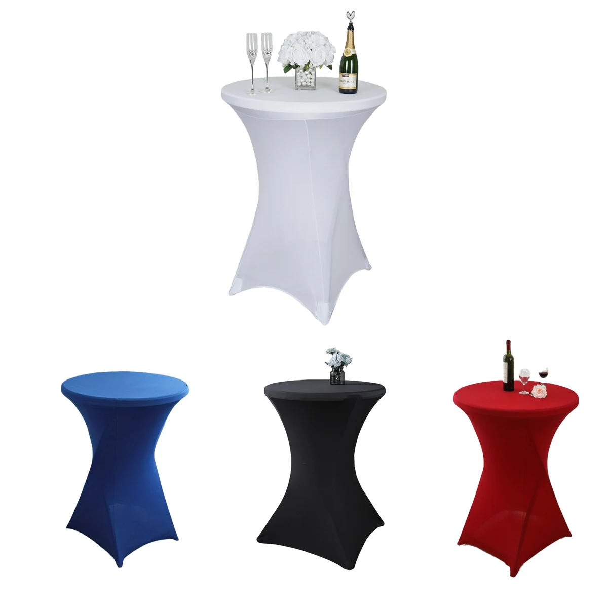 32in Custom Full Color Round Table Cover 1