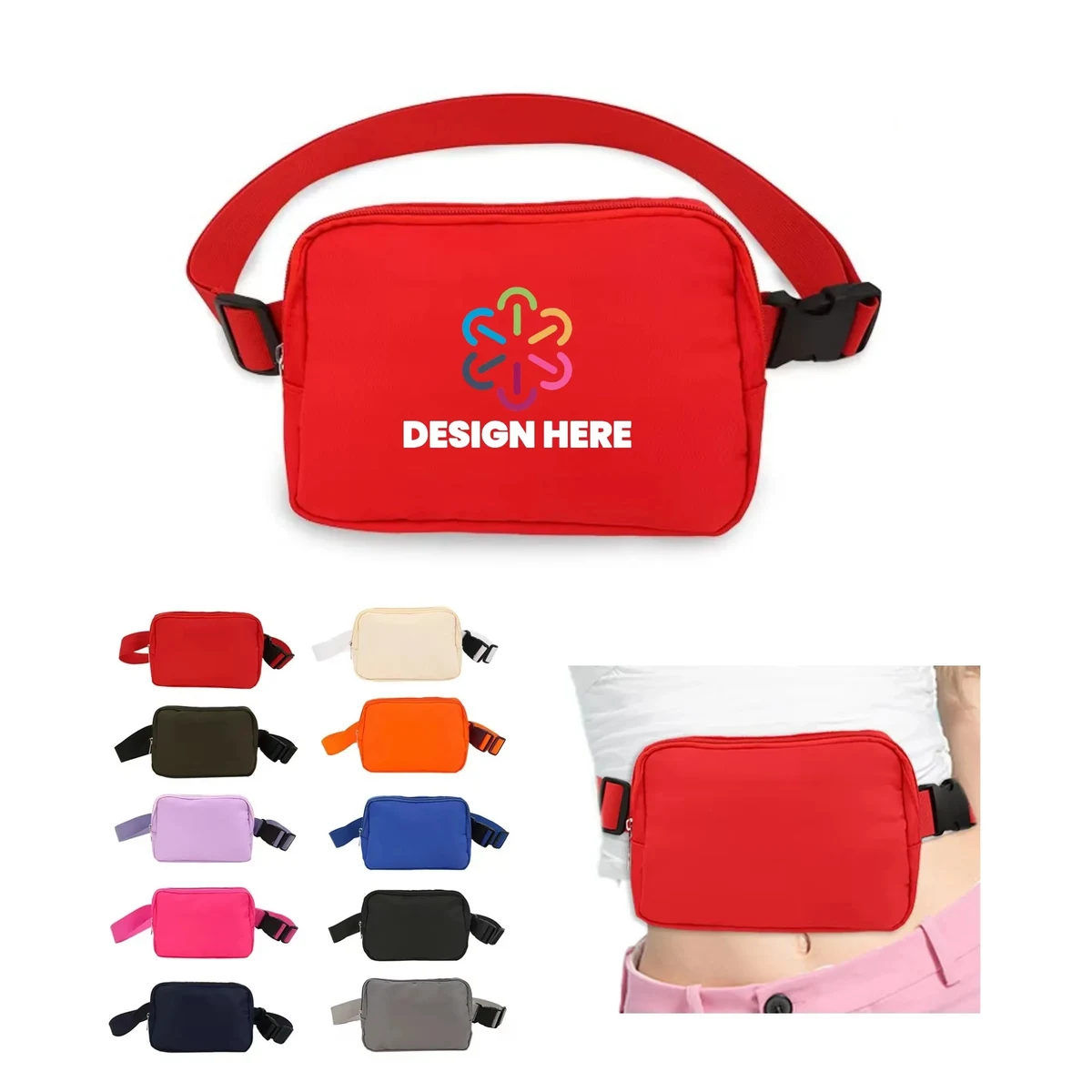 Colorful Belt Bag Crossbody 1