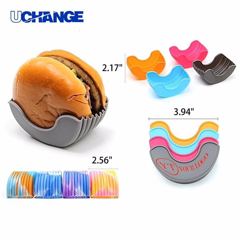 Silicone Burger Holder for Outdoor Grilling and BBQ