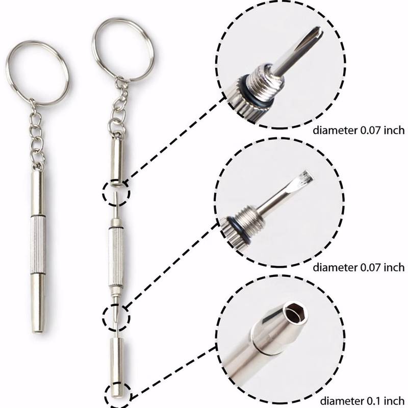 Mini Screwdriver Keychain Tool