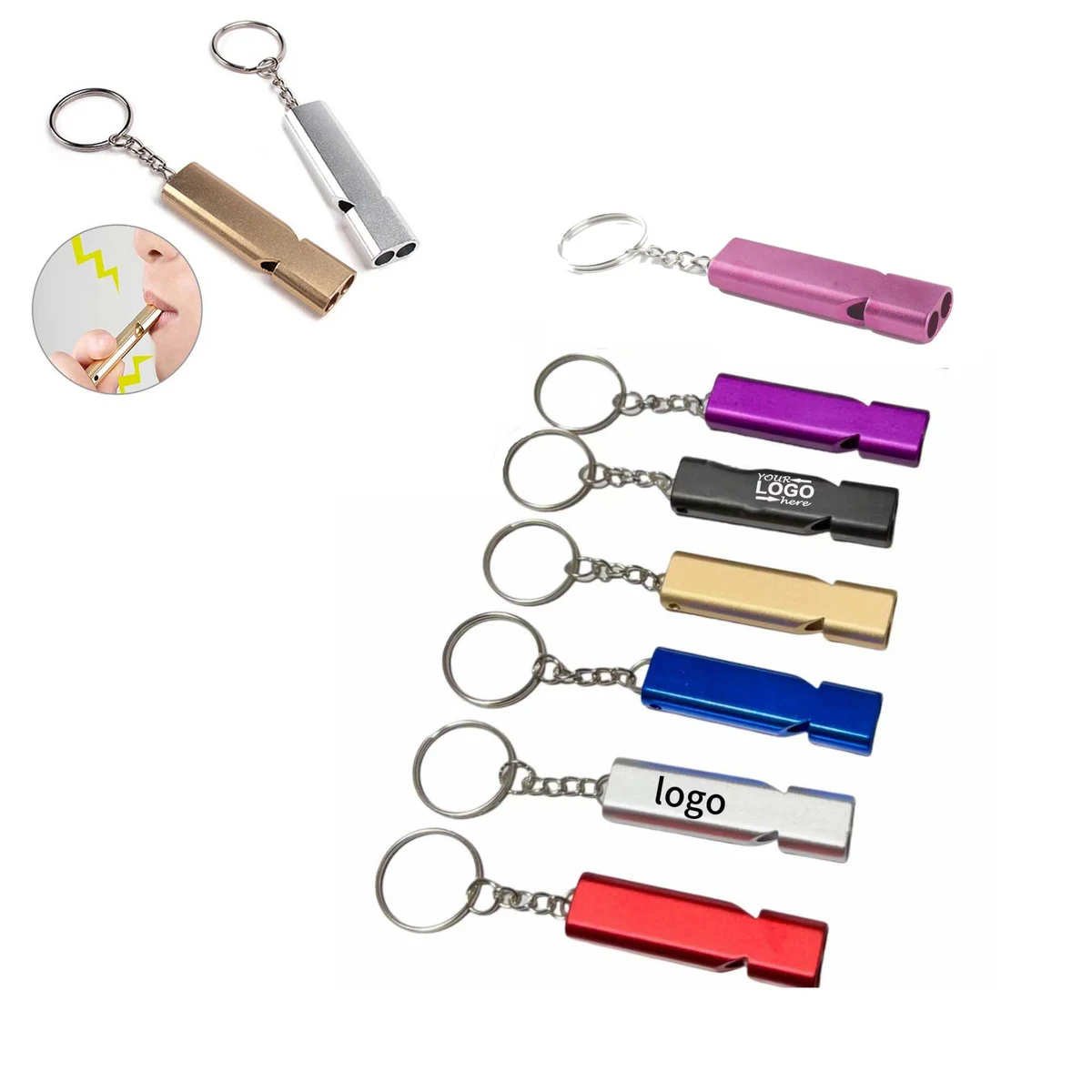 Emergency Whistle Key-Chain or Hang Around Your Neck 1