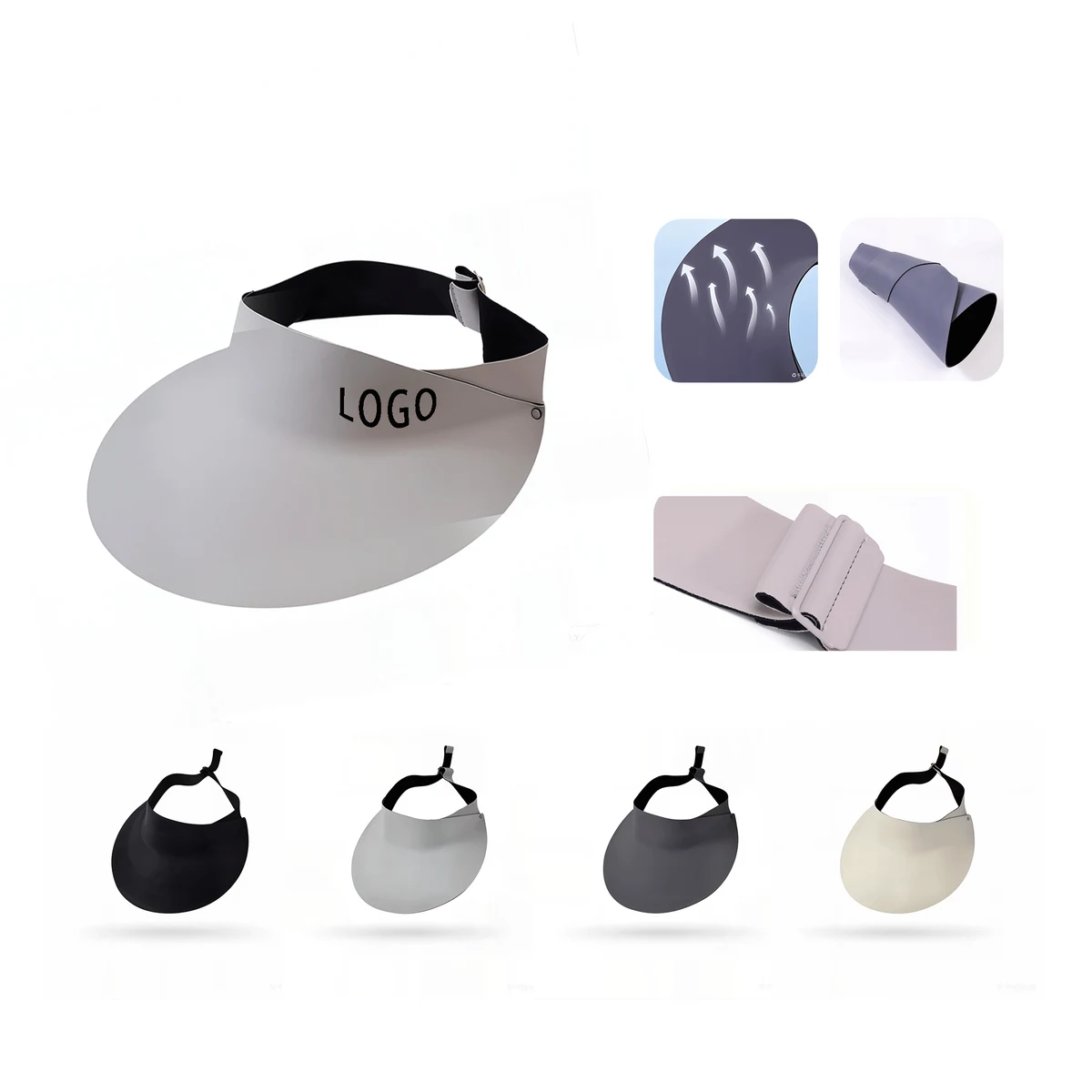 Seamless Wide Brim Sun Hat 1