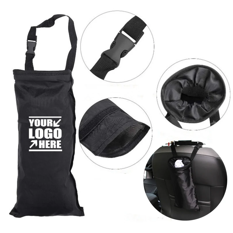Car Garbage Bag Hanging Detachable 1
