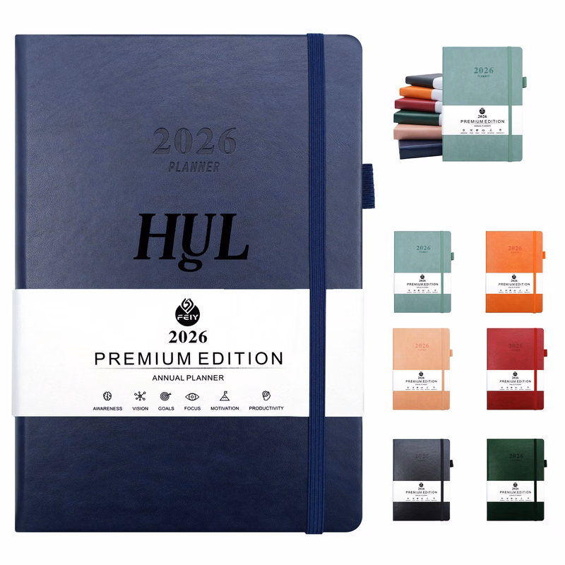 2026 A5 PU-Strapped Planner