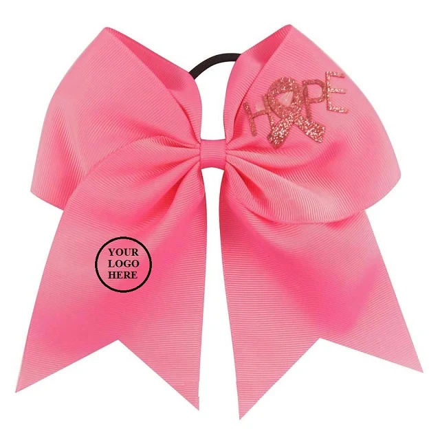 Breast Cancer Awareness Bow Tie with Elastic Band 1