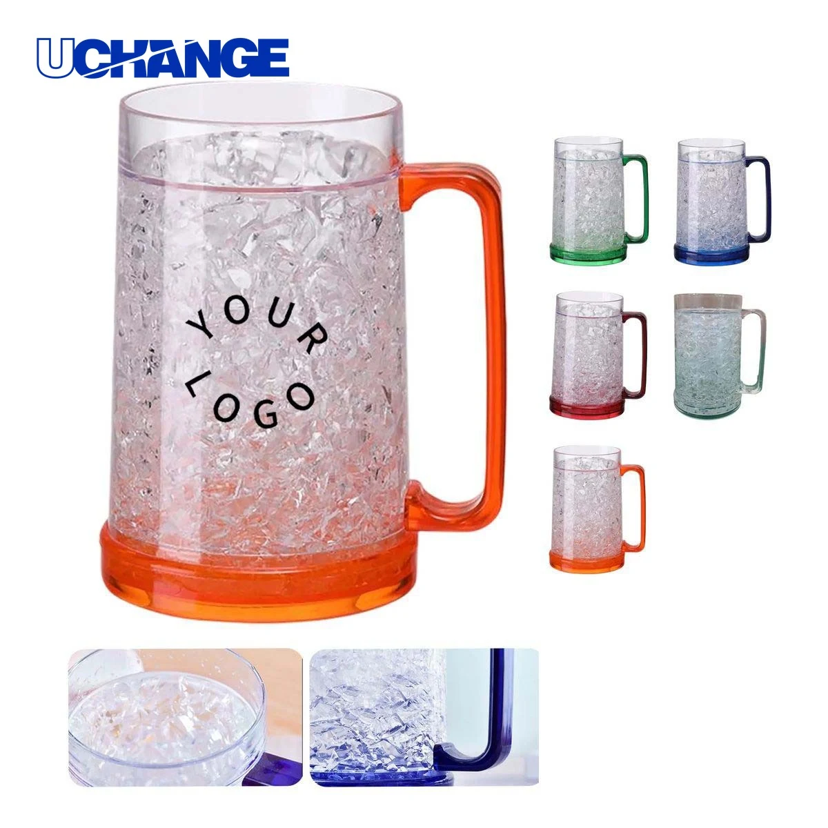 Double Layer Cup Drinkware with Freezing Gel 1