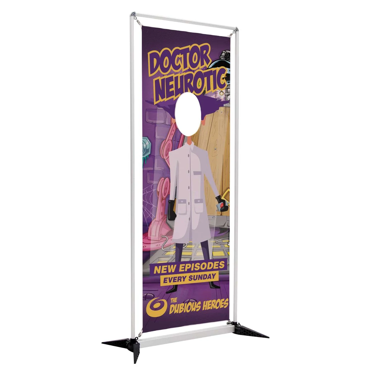 3.5' FrameWorx Single Face Cutout Kit (Single-Sided) 1