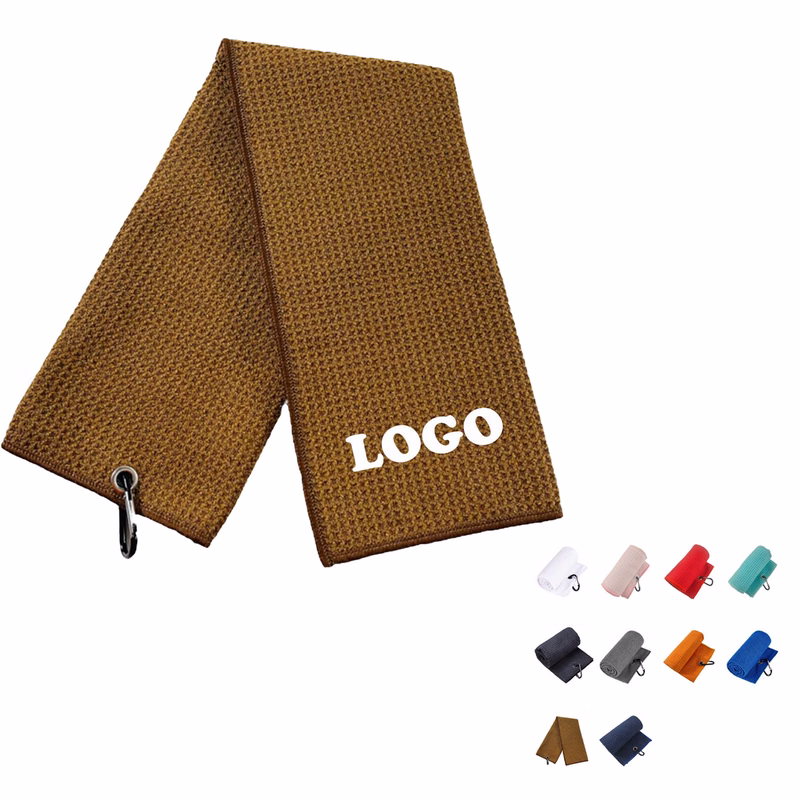 MOQ 20pcs Custom Waffle Golf Towel