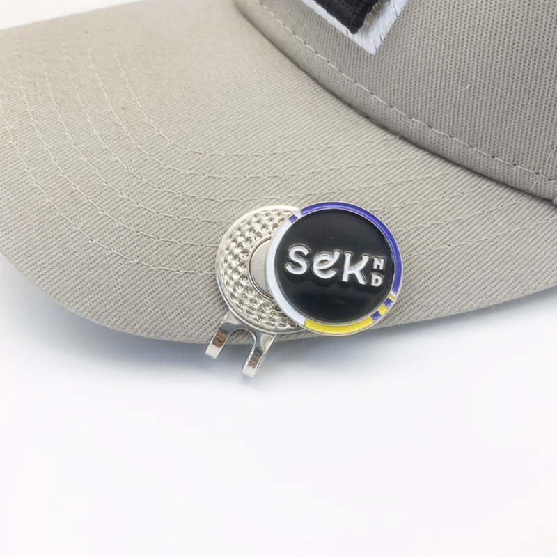 Magnetic Golf Ball Marker w/ Hat Clip