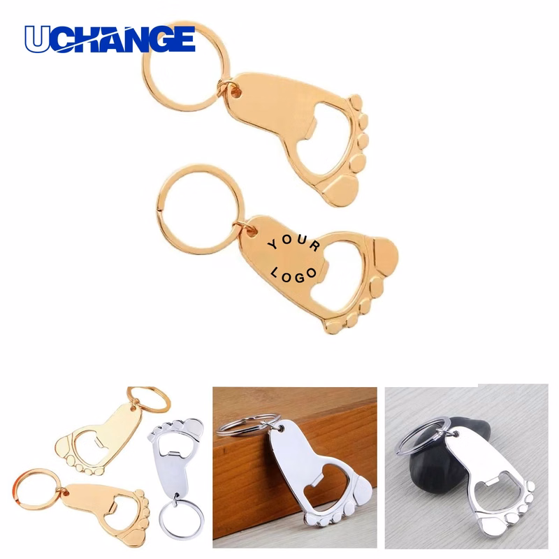 Zinc Alloy Keychain Cap Opener Tool for Travel Use