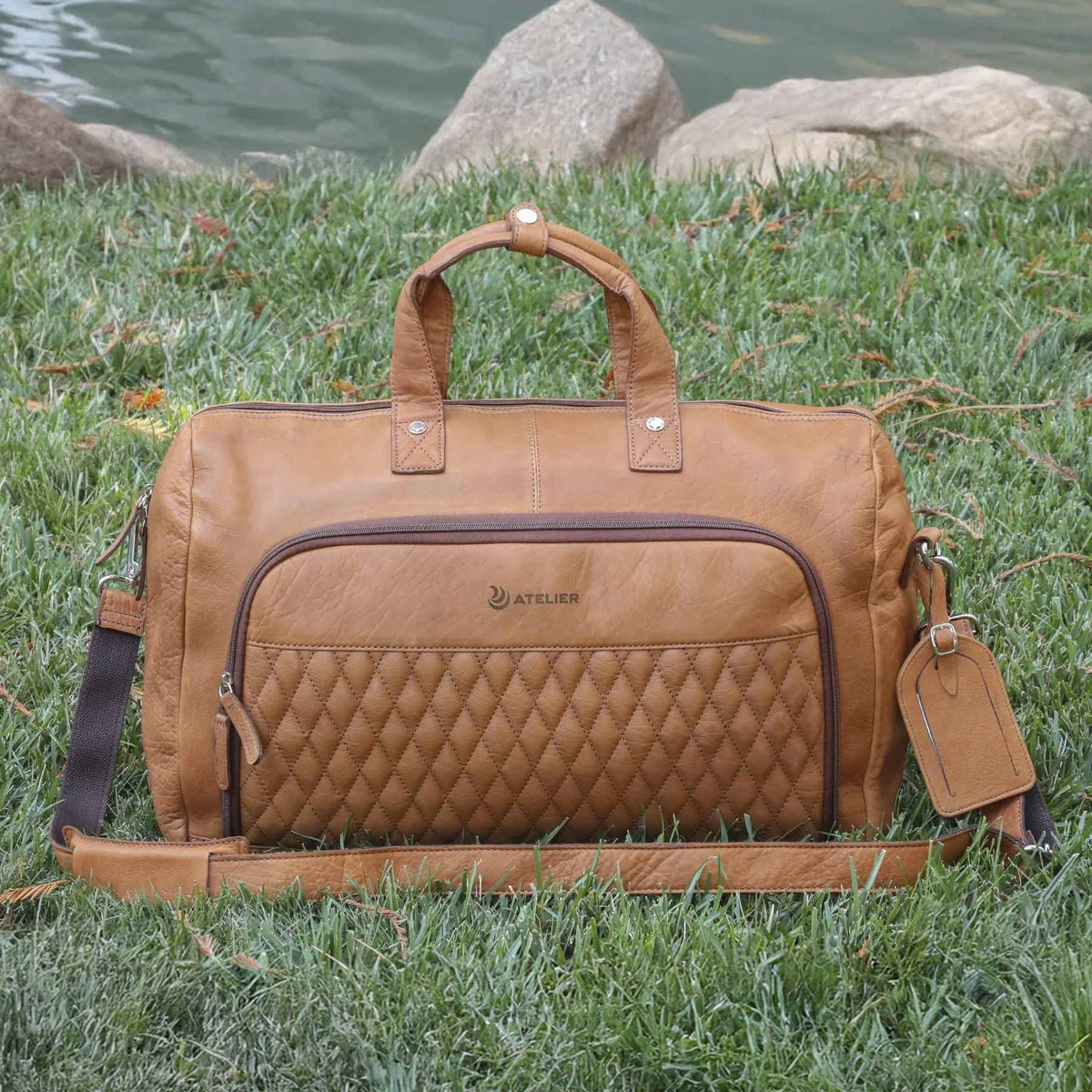 Bell Canyon Leather Duffel Bag 1