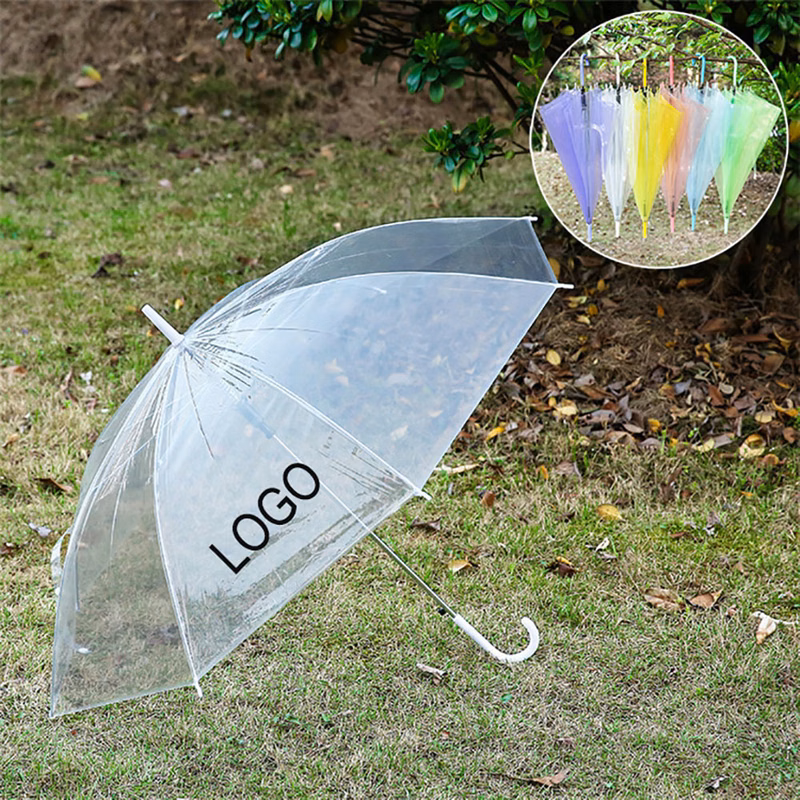 PVC Clear Semi-Auto Open Bubble Umbrella