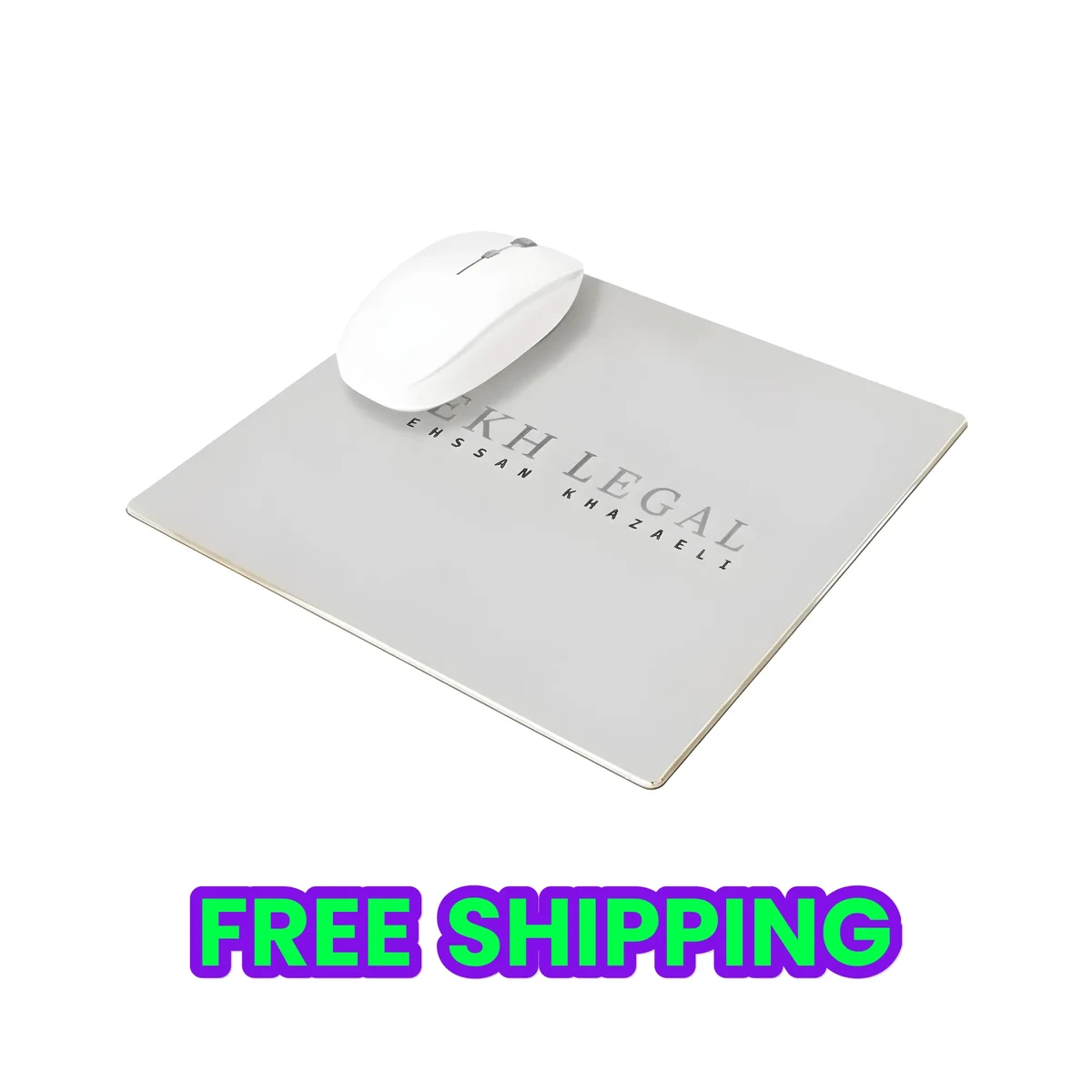 Custom Aluminum Alloy Mouse Pad 1